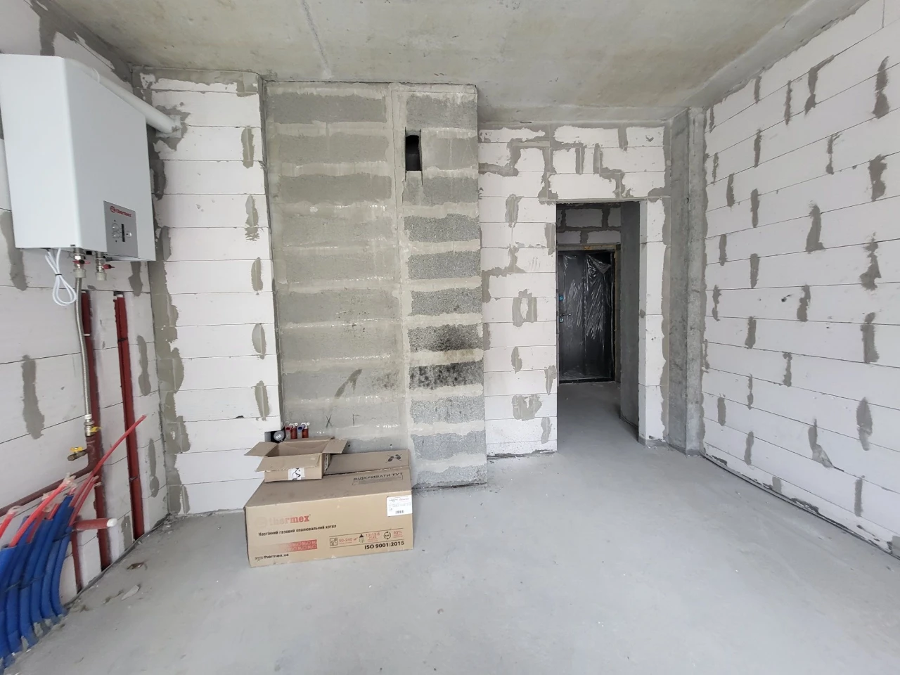 Spacious 2-room apartment, 44.3 m2 in the ЖК Нова Буча residential complex