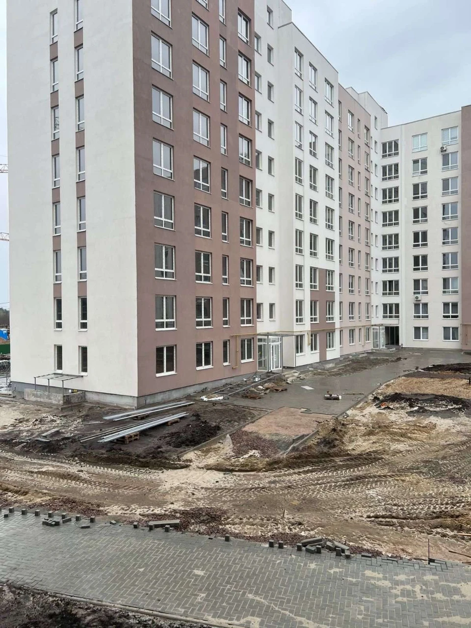 Spacious 2-room apartment, 44.3 m2 in the ЖК Нова Буча residential complex