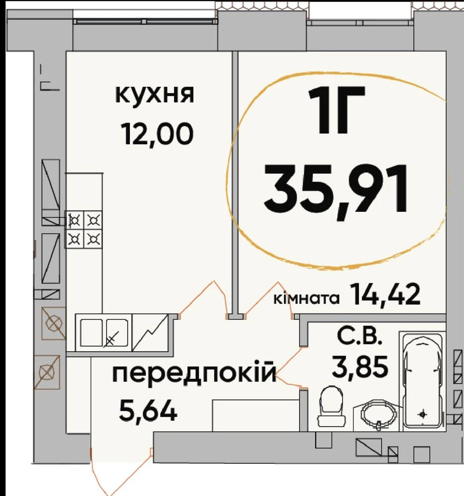 Selling Apartment in Block 2, Rey