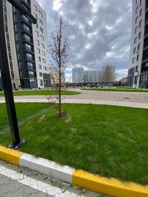 One-bedroom apartment in ЖК Континент Рей. Gas heating!