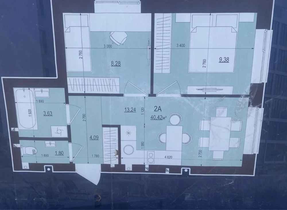 Luxury 2-bedroom apartment