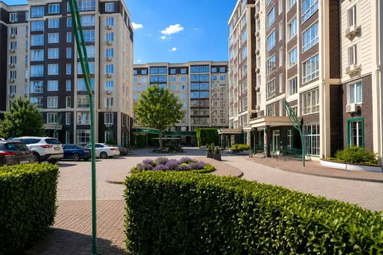 Buchа 1-room apartment with large kitchen 20 sq.m, floor 4, gas