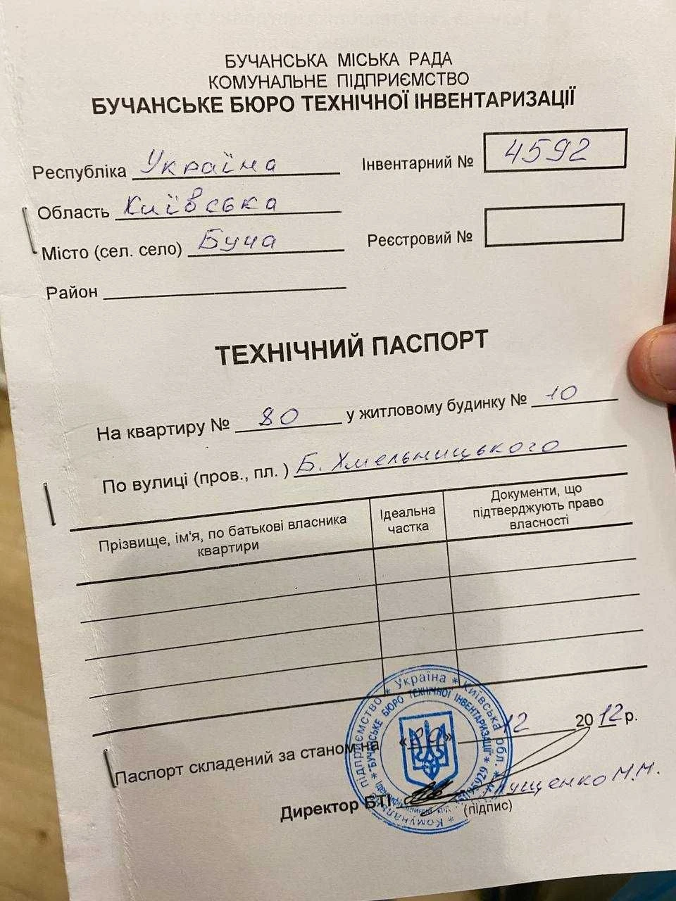 2-к квартира з ремонтом Буча центр
