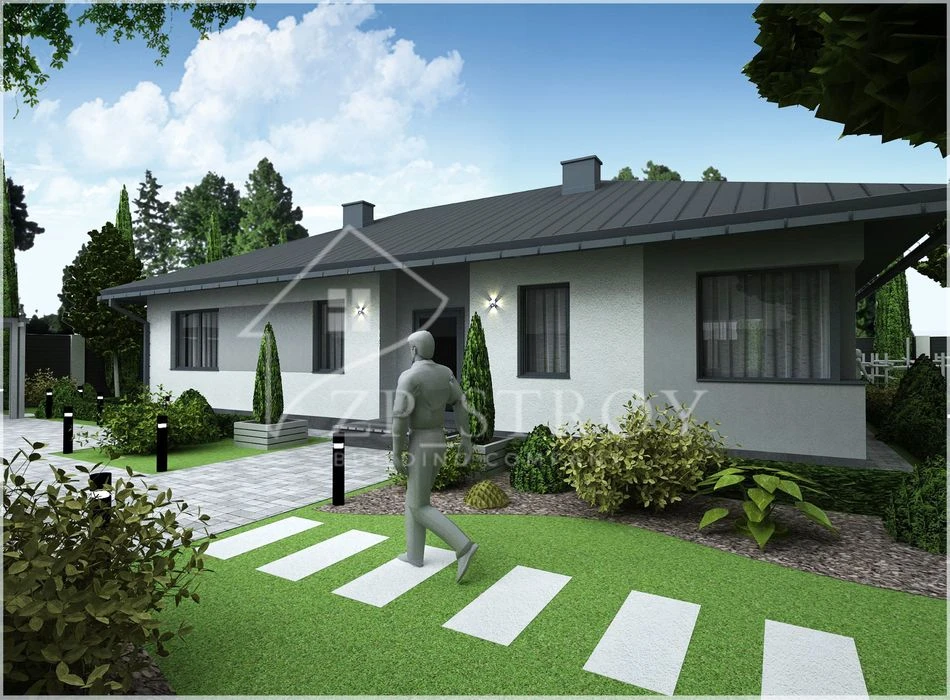 A modern house near Borodinsky