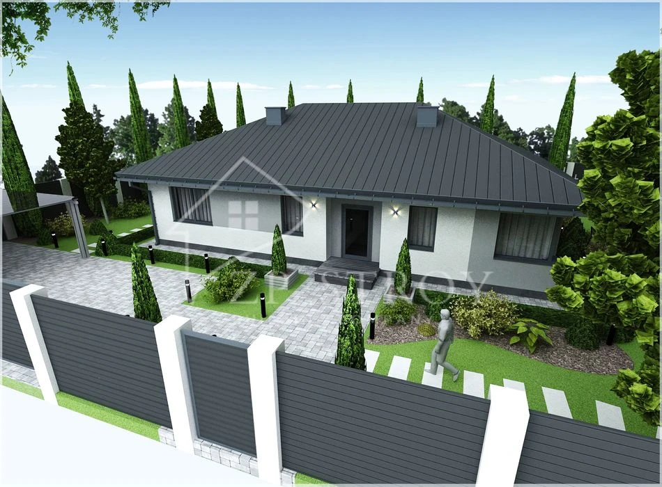 A modern house near Borodinsky