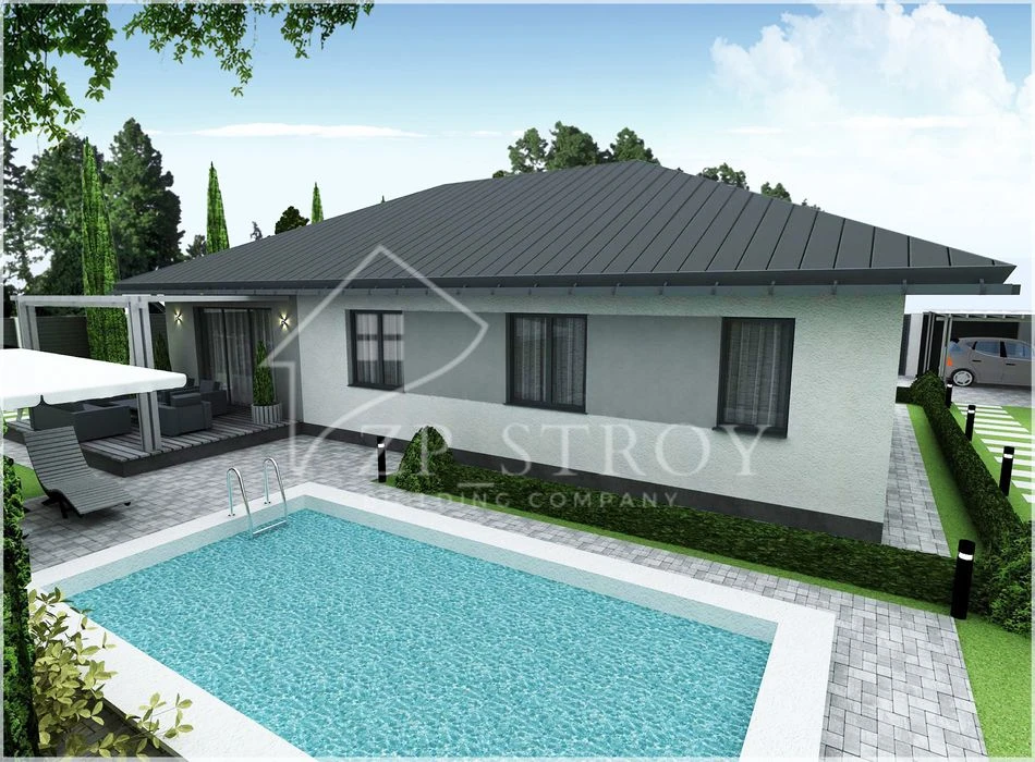 A modern house near Borodinsky