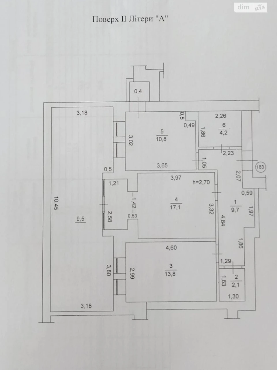 Apartment for Sale in Bucha