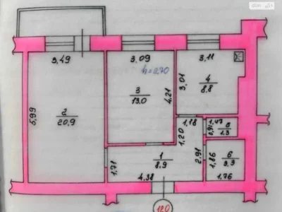 Apartment for Sale in Bucha