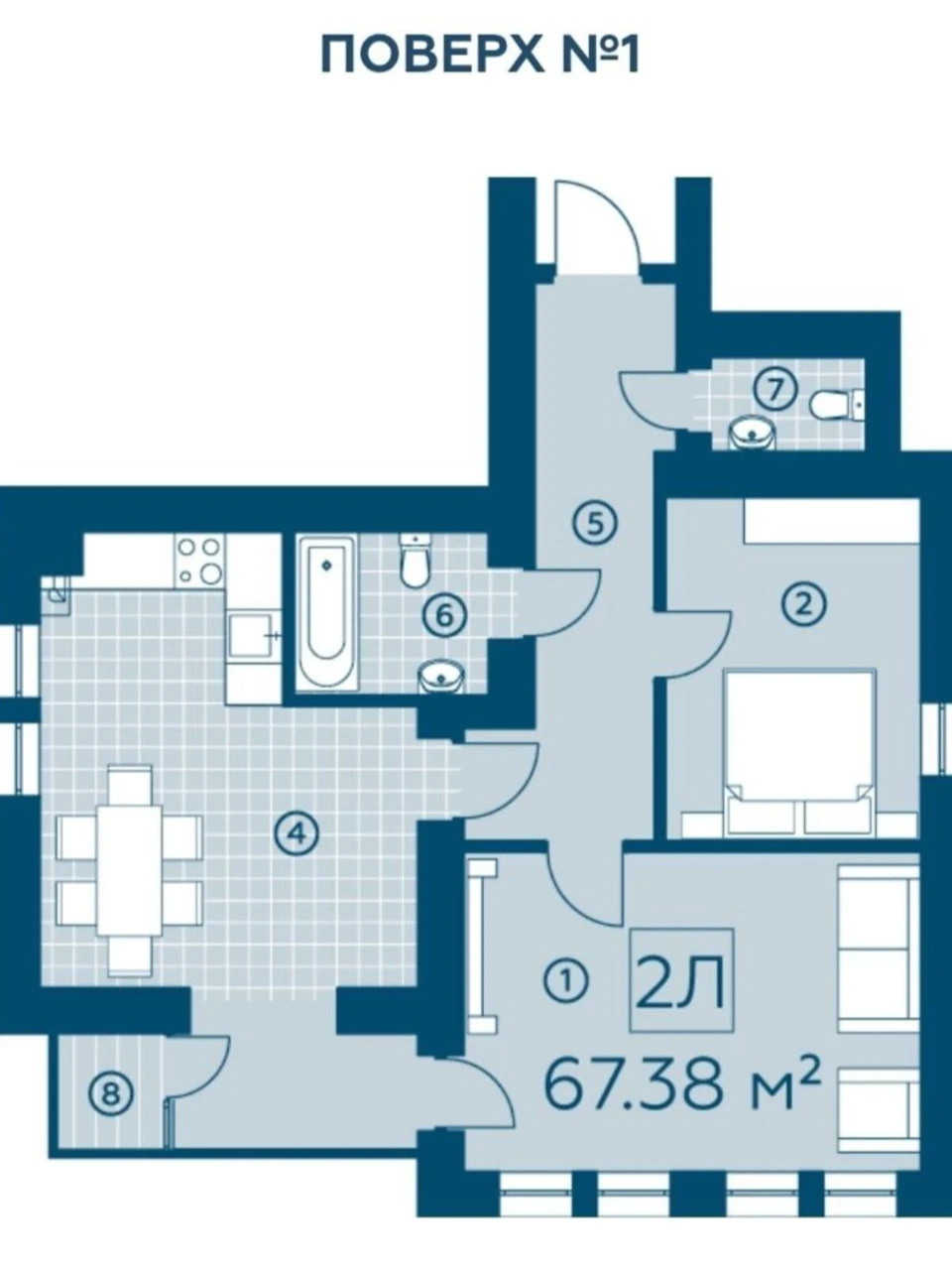 Apartment for Sale in Bucha