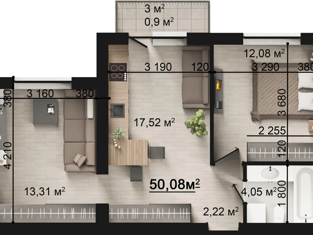 Apartment for Sale in Bucha
