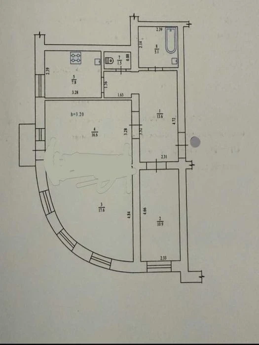 2к.квартира, Поділ , 75м2, зручний 2 поверх, укомплектована