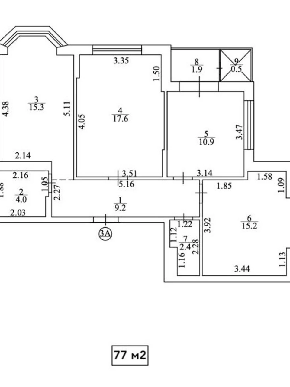 Apartment for Sale in Bucha