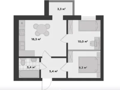 Apartment for Sale in Bucha