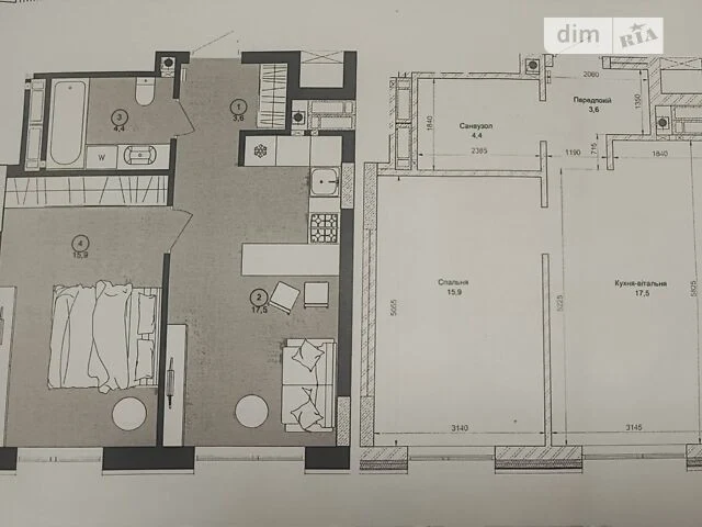 Продажа 1к квартиры 41.4 кв. м по ул. Вавиловых 11 • ID 3464