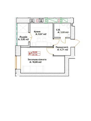Apartment for Sale in Bucha