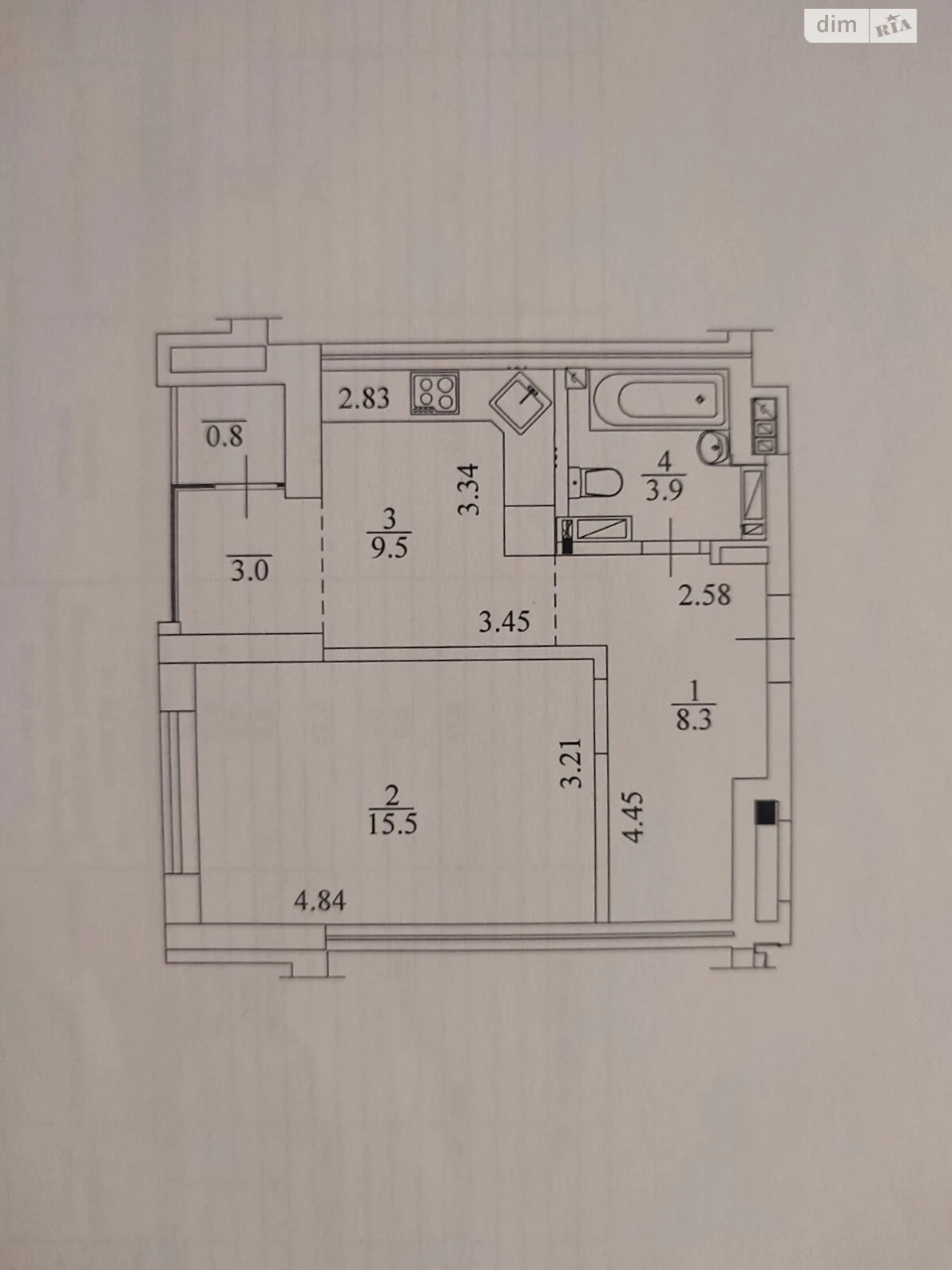 Apartment for Sale in Bucha