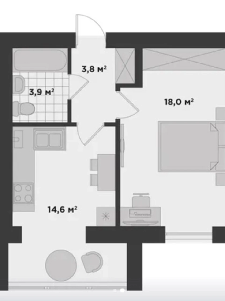 Apartment for Sale in Bucha