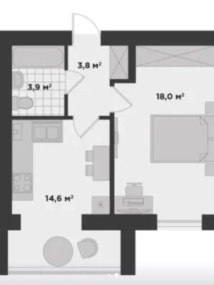 Apartment for Sale in Bucha