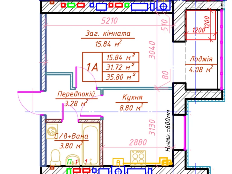 Apartment for Sale in Bucha