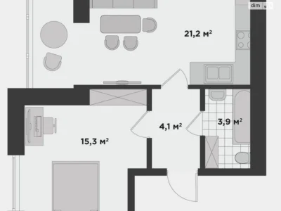 Apartment for Sale in Bucha