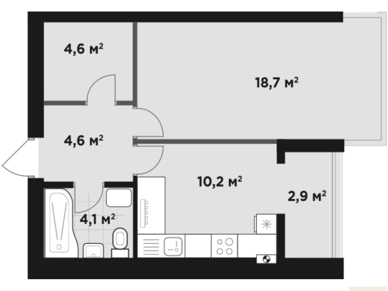 Apartment for Sale in Bucha