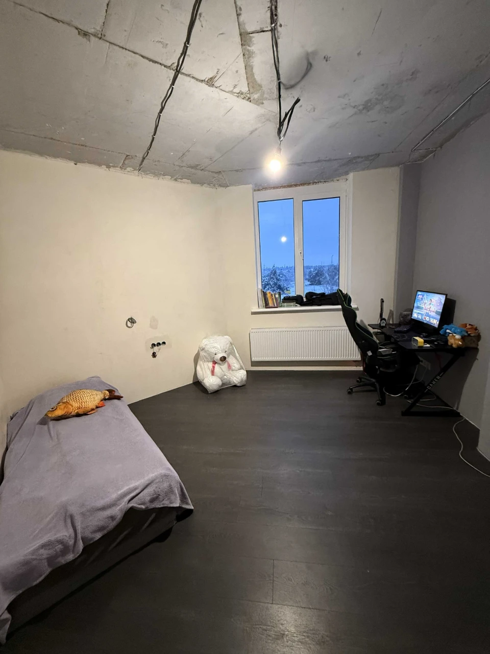 2 rooms with 90% renovation. Great offer