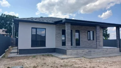 Modern functional one-story house in Leshy Buch
