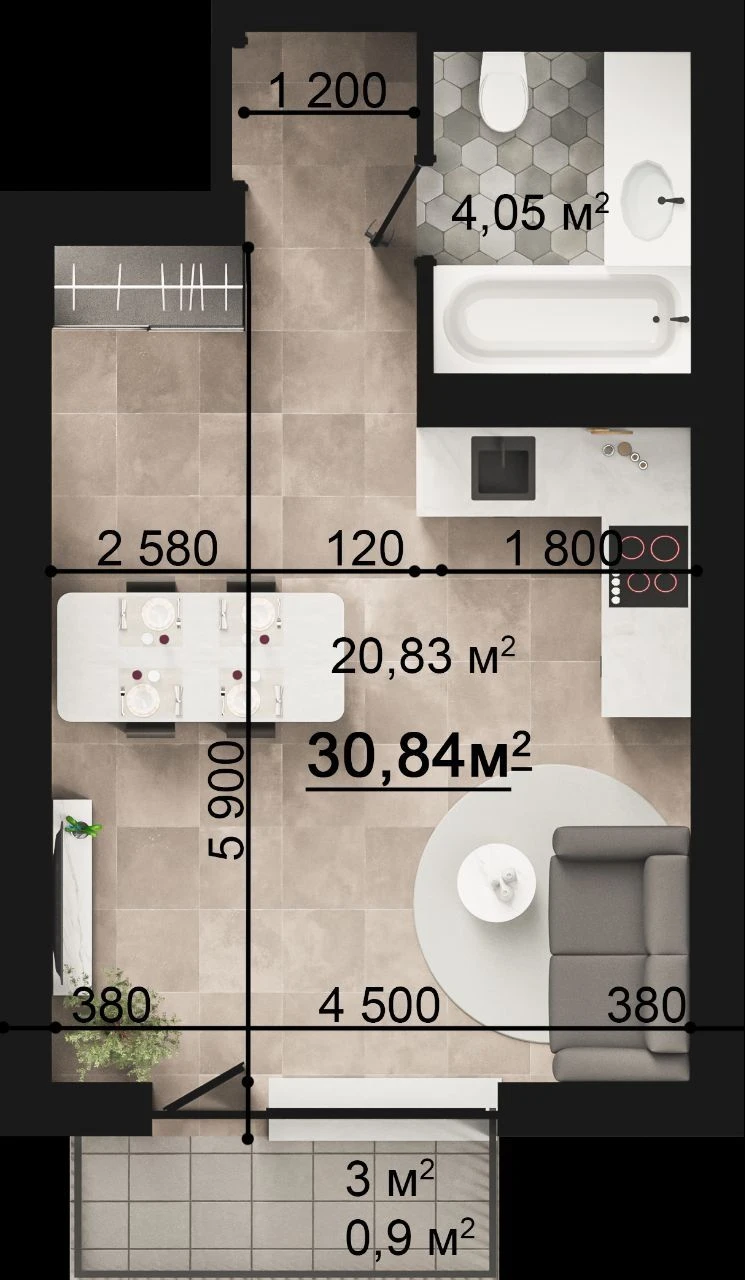 Family Park Apartments, Bucha. 5 minutes from Avenue Plaza.