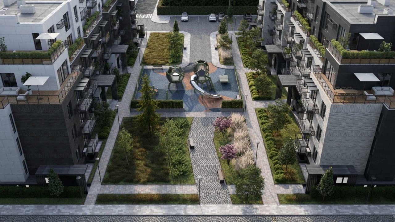 Family Park Apartments, Bucha. 5 minutes from Avenue Plaza.