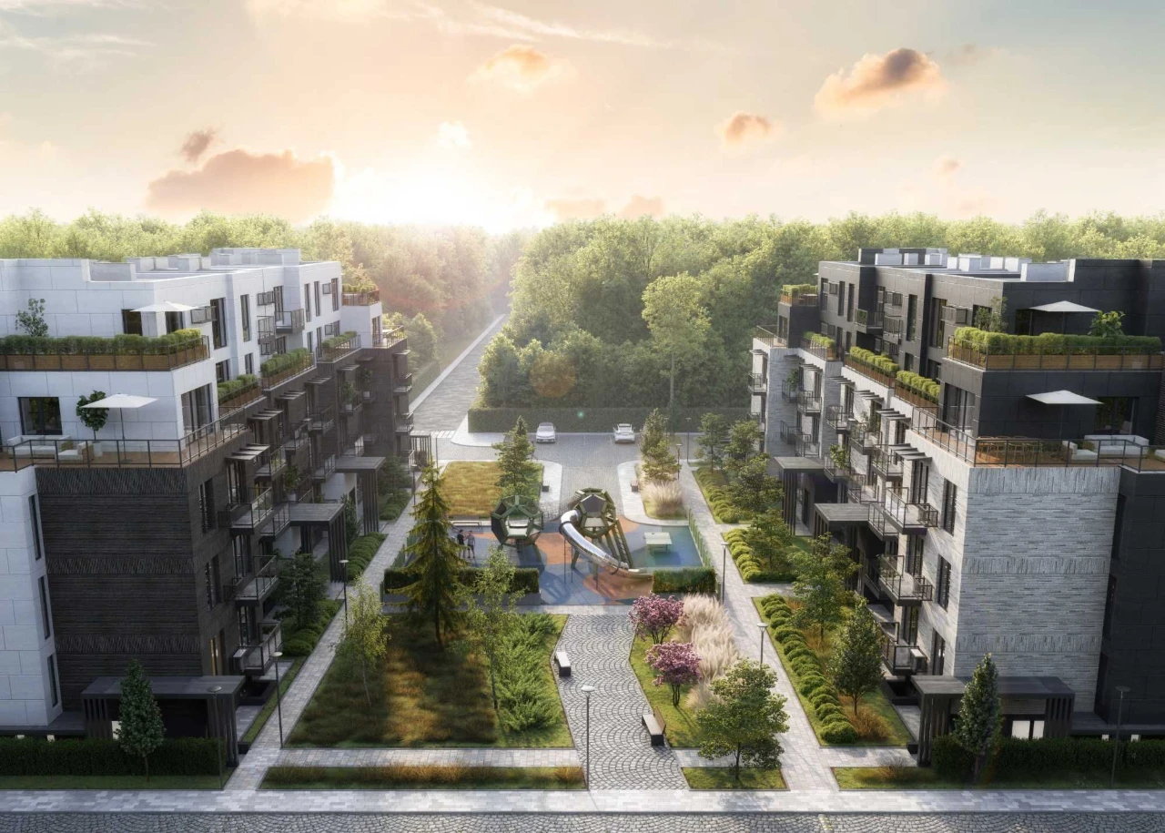 Family Park Apartments, Bucha. 5 minutes from Avenue Plaza.