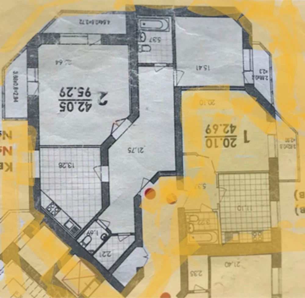 New construction, Morshyn, 2 km square