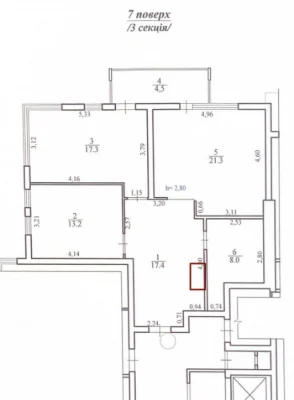2-bedroom apartment 81.7 sq m | Dubliany | panoramic windows | new