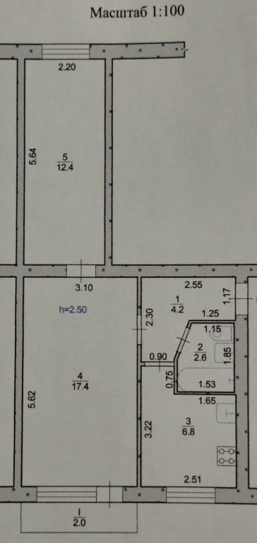 2-кімнатна квартира, продаж