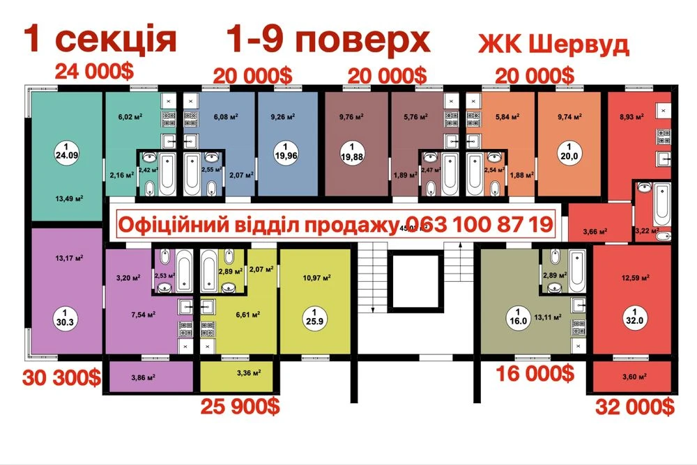 ‼️ЖК ШЕРВУД‼️SHERWOOD‼️ Готова квартира 32м2‼️ З ДОКУМЕНТАМИ