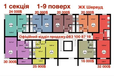 ‼️ЖК ШЕРВУД‼️SHERWOOD‼️ Готова квартира 32м2‼️ З ДОКУМЕНТАМИ