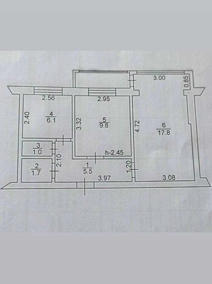 Продажа 2-комнатной квартиры в аине, улица Зв'язку