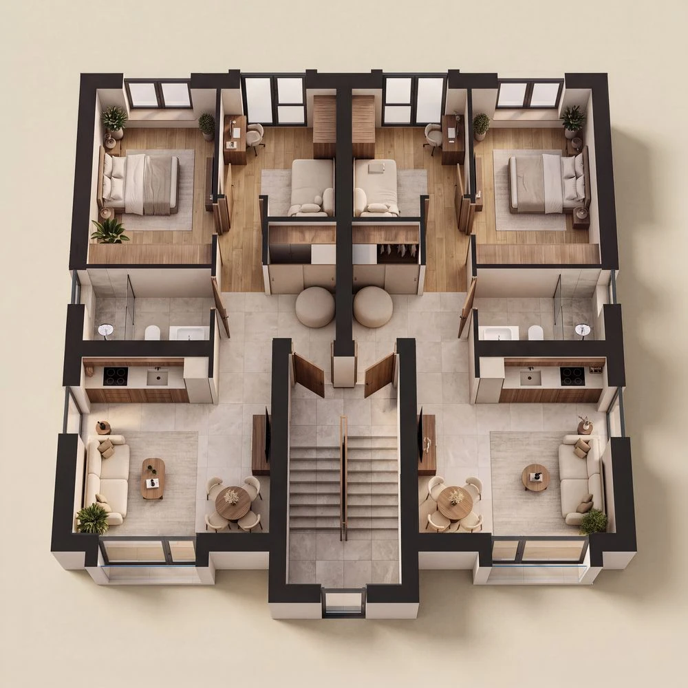 Продаж 2-кімн. квартири 53 м² в клубному будинку (500 м від