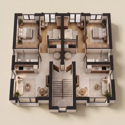 Продаж 2-кімн. квартири 53 м² в клубному будинку (500 м від