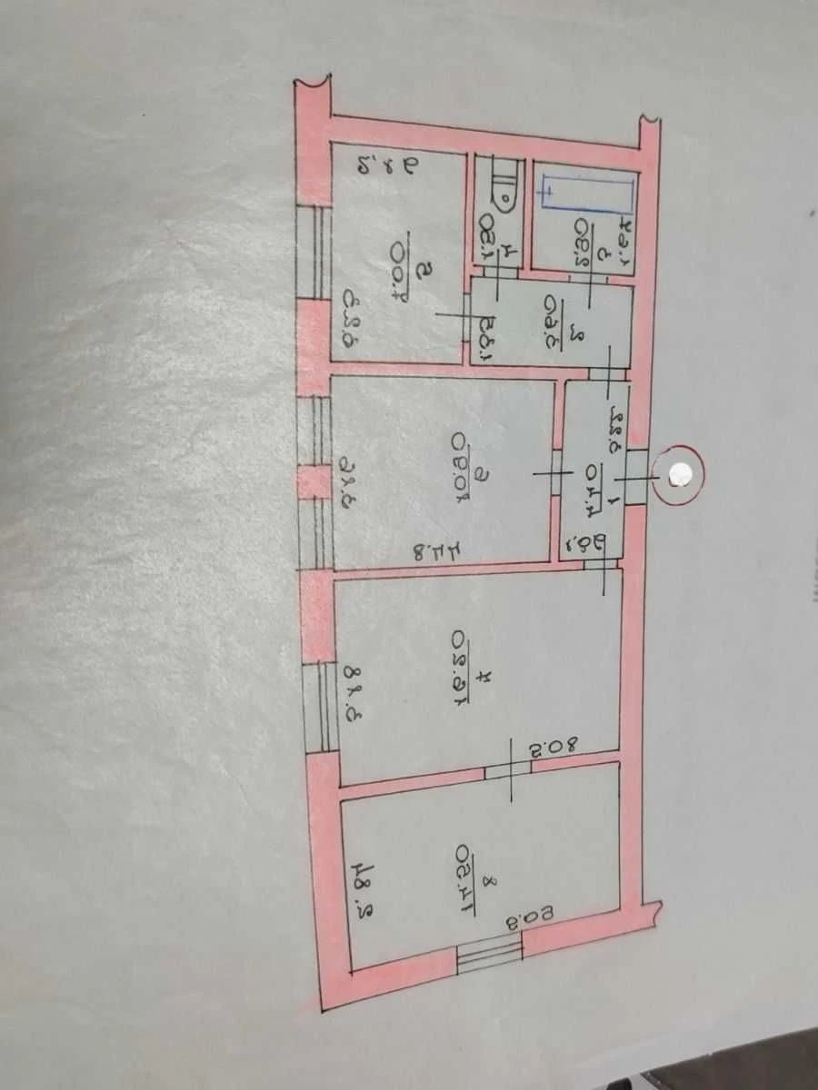 Продам 3-х комнатную квартиру в Мерефе.