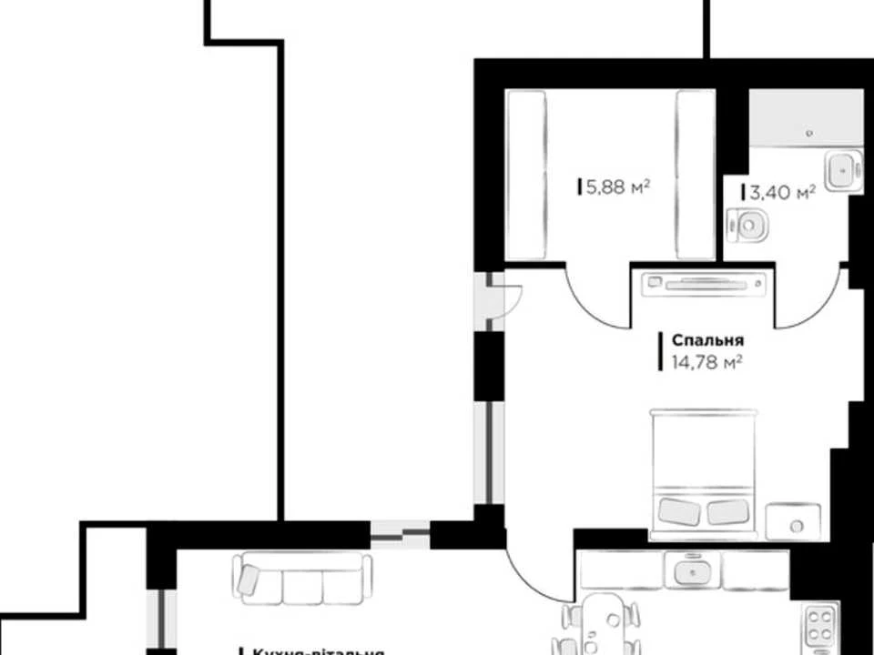 Apartment. Vinnytsia (Lviv), Halych Street