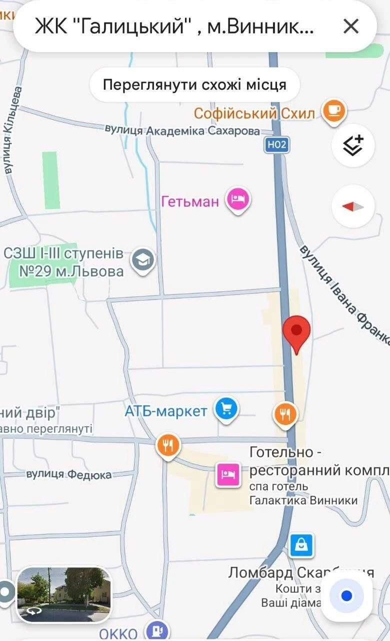 Продається 2-кімнатна квартира площею 72 м² у  ЖК Галицький.
