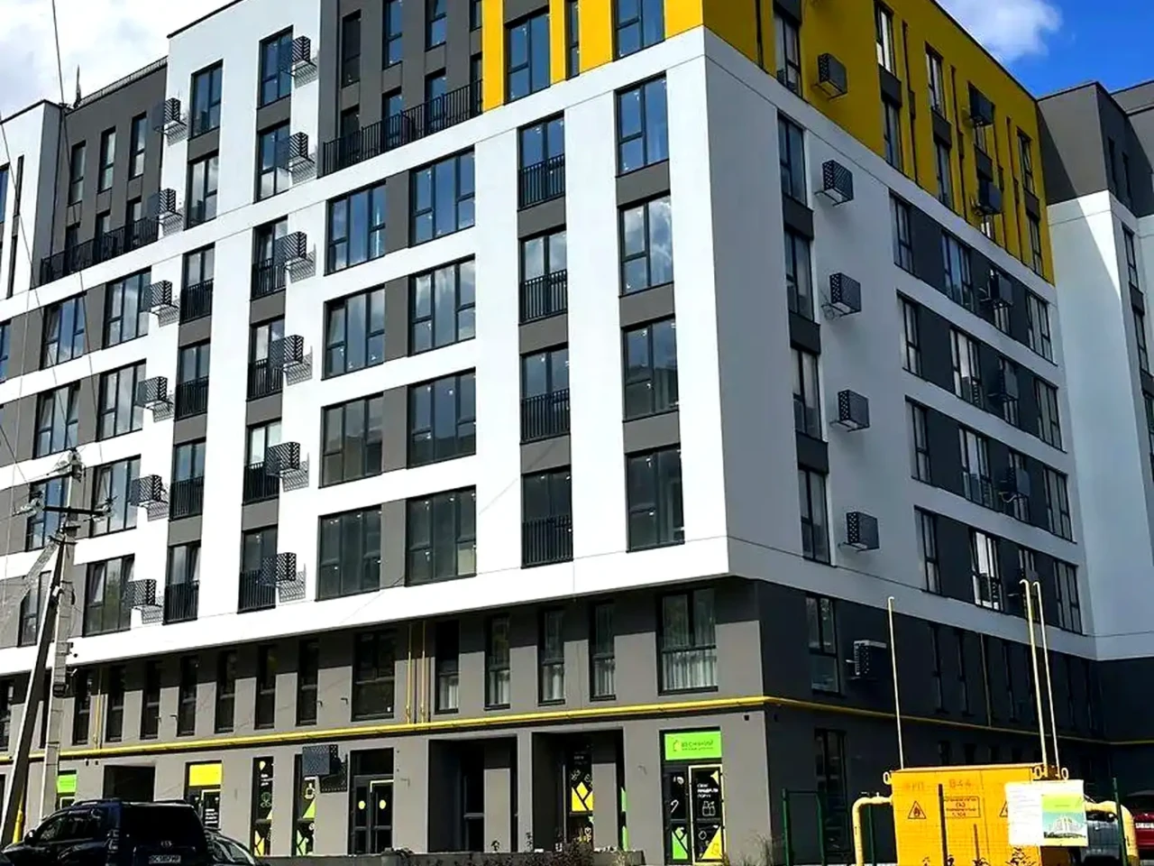 1-bedroom apartment for sale, 43.6 sq m, 2nd floor