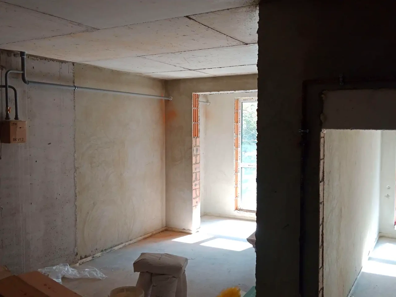 1-bedroom apartment for sale, 43.6 sq m, 2nd floor