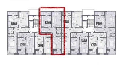 Продаж 2-к. квартири НОВОБУДОВА 72/57/15м² ЖК Галицький Винн
