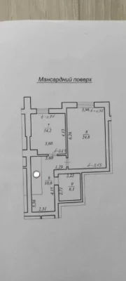 Sale of a 3-bedroom apartment on Vinna Hora Street, Vinnyk city