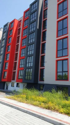 Sale of a 2-room apartment with partial renovation in a new building