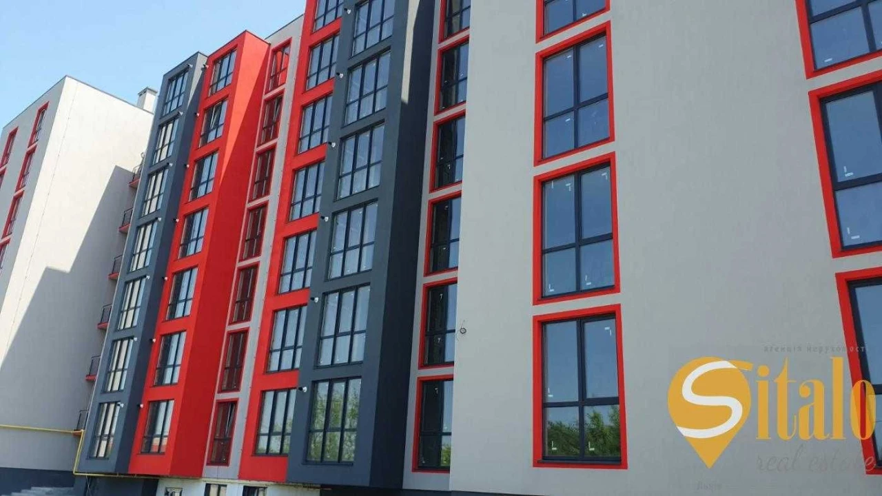 Sale of a 2-room apartment with partial renovation in a new building
