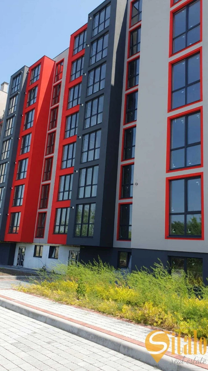 Sale of a 2-room apartment with partial renovation in a new building