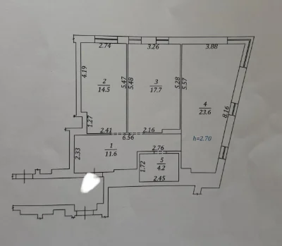 Продажа квартиры с террасой ЖК Green Park, Сухомлинского, 36.