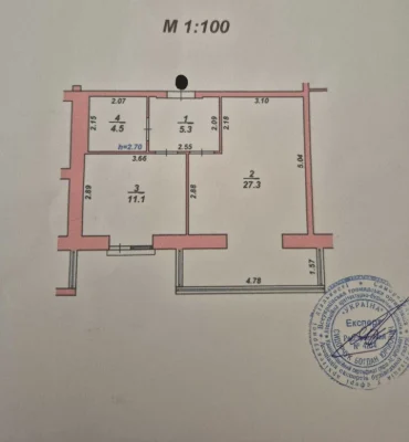 Sale of a 1-bedroom apartment renovated with furniture in a new building
